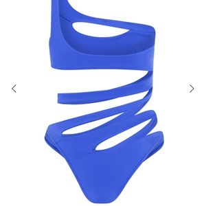 Agent provocateur swimwear blue